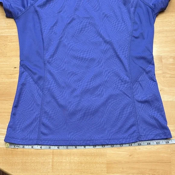 Tek Gear Purple V-Neck Women's Tee - Picture 6 of 10